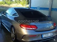 Usado Mercedes C220 AMG line 170 CV (125 kW) 2016 Gris / plata Coupe