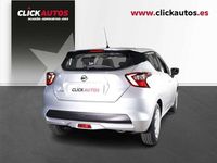 Usado Nissan Micra Acenta 92 CV (67 kW) 2022 Plateado Utilitario