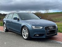 Usado Audi A4 S-Line 177 CV (130 kW) 2015 Azul Familiar
