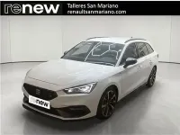 Usado Seat Leon FR 150 CV (110 kW) 2020 Blanco Berlina