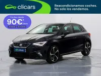 Usado Seat Ibiza FR 150 CV (110 kW) 2022 Negro Utilitario