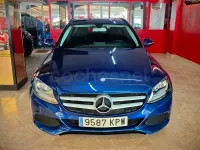 Usado Mercedes C220 Exclusive 170 CV (125 kW) 2015 Azul Familiar