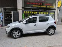 Usado Dacia Sandero Stepway 90 CV (66 kW) 2015 Blanco Utilitario
