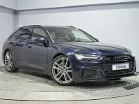 Usado Audi A6 Competition 367 CV (269 kW) 2019 Azul Familiar