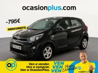 Usado Kia Picanto Plus 67 CV (49 kW) 2018 Negro Utilitario