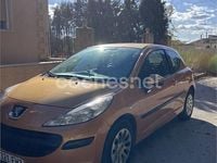 Usado Peugeot 207 75 CV (55 kW) 2007 Naranja Berlina