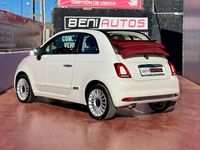 Usado Fiat 500C Lounge 69 CV (50 kW) 2016 Blanco Descapotable