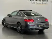 Usado Mercedes C220 AMG 170 CV (125 kW) 2017 Gris / plata Coupe