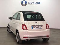 Usado Fiat 500C Lounge 85 CV (62 kW) 2019 Blanco Descapotable