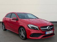 Usado Mercedes A200 AMG line 136 CV (100 kW) 2016 Rojo Berlina