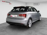 Usado Audi A1 Sportback Exclusive 116 CV (85 kW) 2018 Gris / plata Utilitario