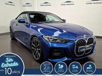 Usado BMW 420 Comfort Edition 184 CV (135 kW) 2024 Azul Descapotable