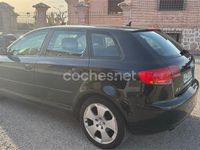 Usado Audi A3 Sportback 140 CV (102 kW) 2008 Negro Utilitario