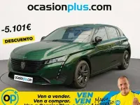 Usado Peugeot 308 Active 131 CV (96 kW) 2024 Verde Utilitario