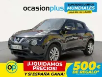 Usado Nissan Juke Acenta 110 CV (80 kW) 2015 Negro SUV