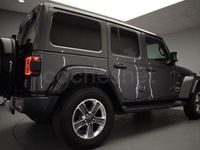 Usado Jeep Wrangler Unlimited Sahara 200 CV (147 kW) 2019 Gris / plata SUV