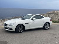 Usado Mercedes SLK200 184 CV (135 kW) 2013 Blanco Descapotable