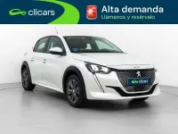 Usado Peugeot e-208 Allure 100 kW (136 CV) 2020 Blanco Utilitario