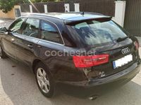 Usado Audi A6 190 CV (139 kW) 2014 Negro Familiar