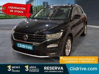 Usado VW T-Roc Advance 150 CV (110 kW) 2021 Negro SUV