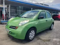 Usado Nissan Micra Visia 65 CV (47 kW) 2003 Verde Utilitario