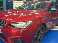 Usado Seat Ibiza FR 110 CV (80 kW) 2021 Rojo Utilitario
