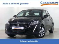 Usado Peugeot 208 Active 102 CV (75 kW) 2020 Negro Utilitario
