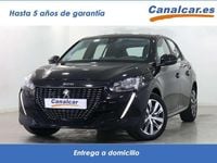 Usado Peugeot 208 GT-line 102 CV (75 kW) 2020 Negro Utilitario