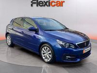 Usado Peugeot 308 GT-line 131 CV (96 kW) 2020 Azul Utilitario