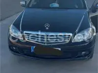 Usado Mercedes C200 Avantgarde 122 CV (89 kW) 2008 Negro Berlina