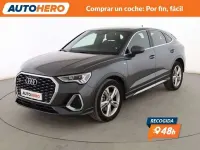 Usado Audi Q3 200 CV (147 kW) 2020 Gris SUV
