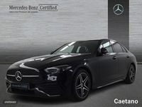 Usado Mercedes C220 AMG line 200 CV (147 kW) 2025 Negro Berlina