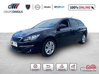 Usado Peugeot 308 SW Active 130 CV (95 kW) 2017 Azul Familiar