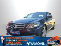 Usado Mercedes E220 Avantgarde 170 CV (125 kW) 2016 Azul Berlina