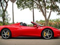 Usado Ferrari 458 570 CV (419 kW) 2012 Rojo Descapotable