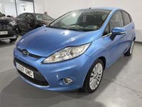Usado Ford Fiesta Ghia 97 CV (71 kW) 2009 Azul Utilitario