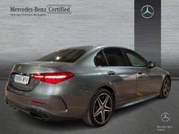 Usado Mercedes C200 AMG line 163 CV (119 kW) 2024 Gris selenita