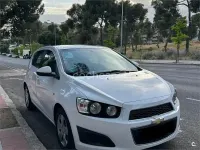 Usado Chevrolet Aveo LT 86 CV (63 kW) 2012 Blanco Berlina