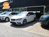 Usado Seat Leon Style 115 CV (84 kW) 2019 Blanco Berlina