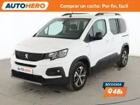 Gebraucht Peugeot Rifter GT-line 131 PS (96 kW) 2020 Weiß Van / Kleinbus