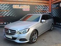 Usado Mercedes E220 Avantgarde 170 CV (125 kW) 2013 Gris / plata Familiar