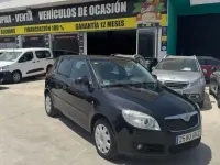 Usado Skoda Fabia 70 CV (51 kW) 2009 Negro Berlina