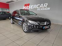 Usado Mercedes C220 170 CV (125 kW) 2017 Negro Familiar