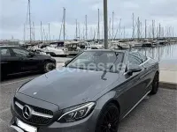 Usado Mercedes C250 204 CV (150 kW) 2016 Gris / plata Descapotable