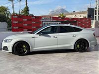 Usado Audi A5 Sportback S-Line 272 CV (200 kW) 2017 Gris / plata Utilitario