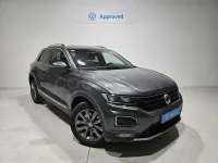 Usado VW T-Roc Sportline 150 CV (110 kW) 2019 Gris SUV