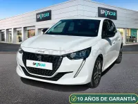 Usado Peugeot 208 Allure 75 CV (55 kW) 2022 Blanco Utilitario