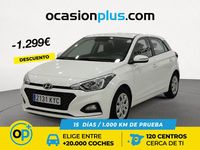 Usado Hyundai i20 75 CV (55 kW) 2019 Blanco Utilitario