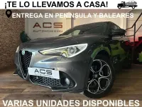 Usado Alfa Romeo Stelvio Veloce 210 CV (154 kW) 2022 Gris / plata SUV