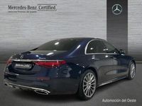 Usado Mercedes S450 AMG line 367 CV (269 kW) 2023 Azul náutico Berlina